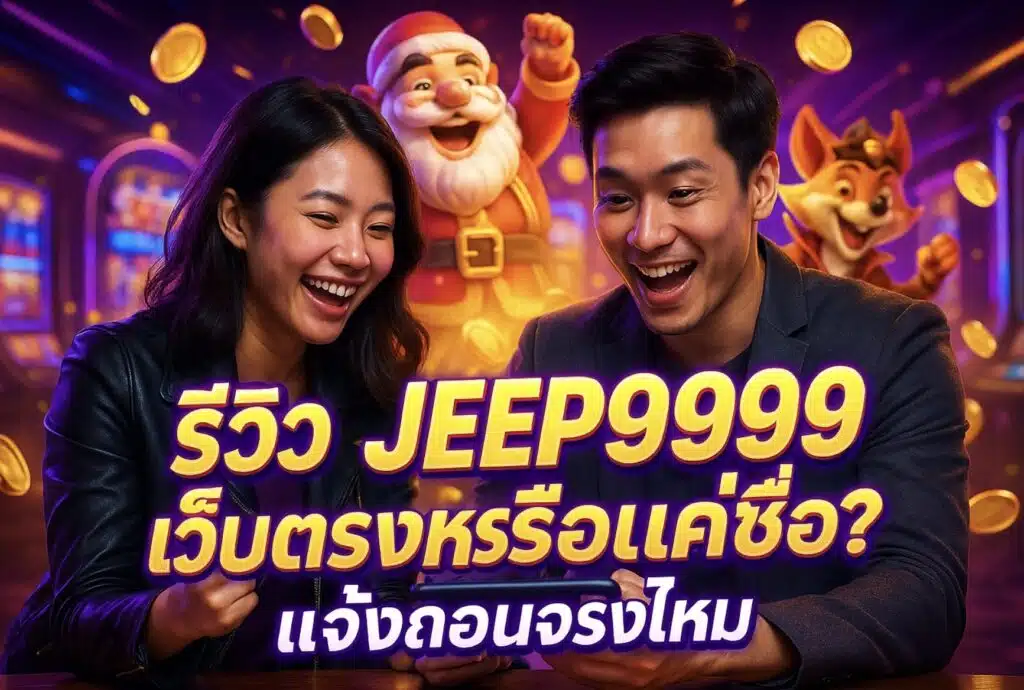 รีวิว JEEP999 เว็บตรงหรือแค่ชื่อ แจ้งถอนจริงไหม